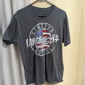 Vintage '84 Limited Edition Gray T-Shirt